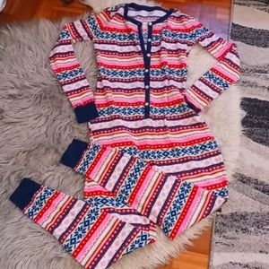 Holiday thermal onsie